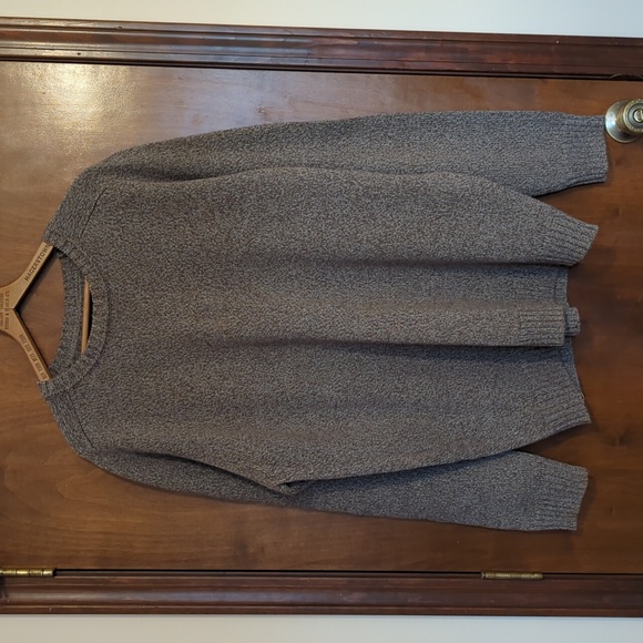 croft & barrow Other - Vintage Croft & Barrow Men's Sweater Taupe Fall 100% Cotton Size XLT